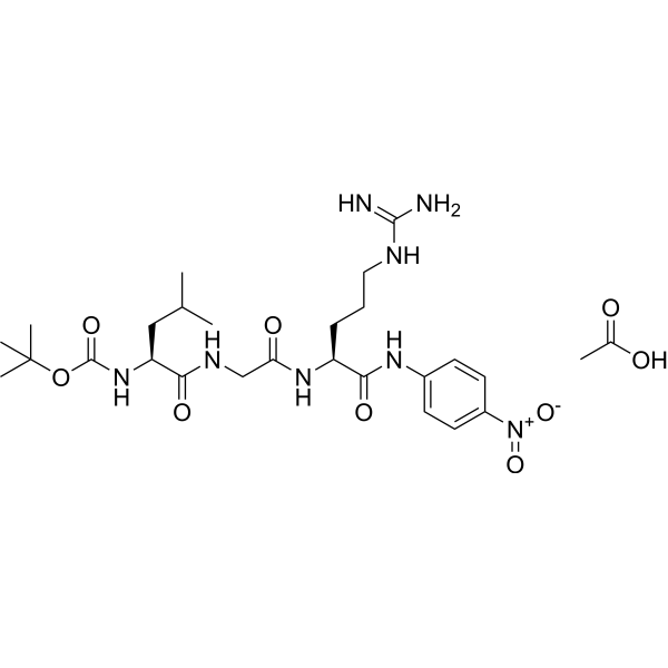 Boc-Leu-Gly-Arg-pNA acetate 176786-91-7